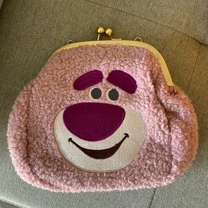 Gracegift Disney Toy Story lotso sherpa bag wallet